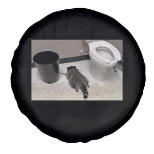 Funny Drunk Raccoon Spare Tire Cover Vintage Liquor Store Trash Panda Memes TS10 Print Your Wear