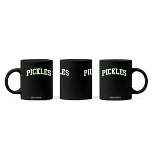 Vintage Pickle Coffee Mug Canning Season Pickle Lover Vintage Sports Style 80s 90s Gifts TS10 Print Your Wear