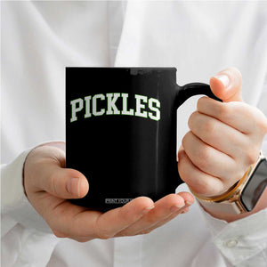 Vintage Pickle Coffee Mug Canning Season Pickle Lover Vintage Sports Style 80s 90s Gifts TS10 Print Your Wear
