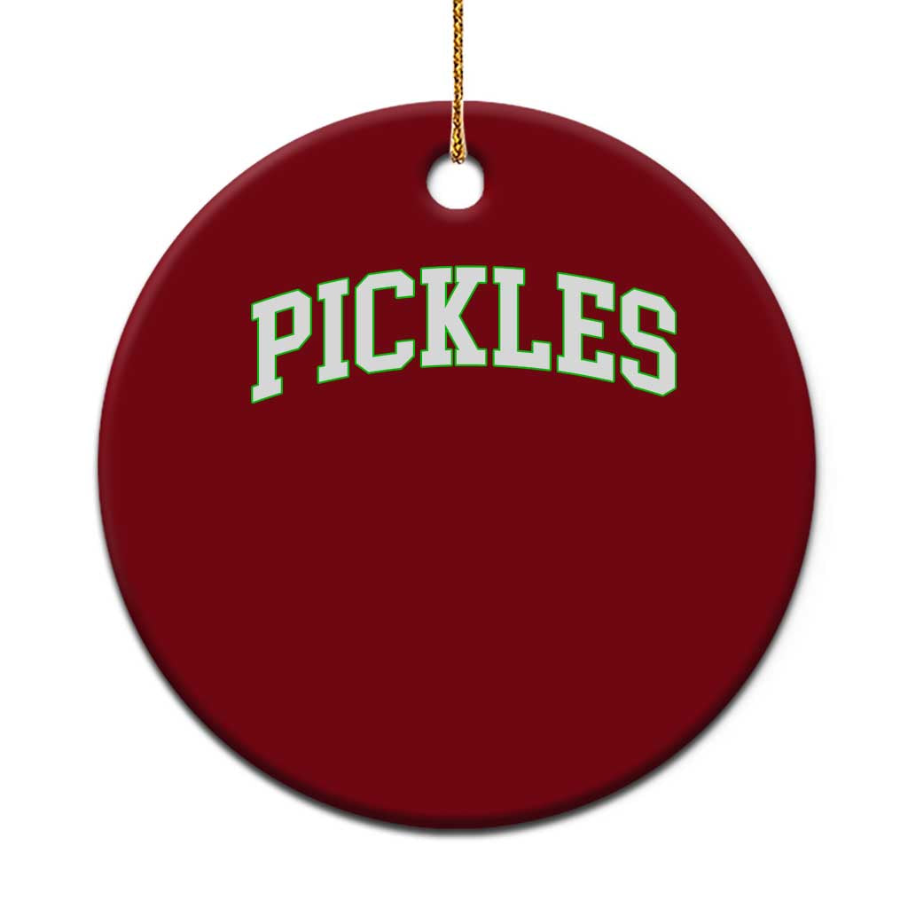 Vintage Pickle Ceramic Ornament Canning Season Pickle Lover Vintage Sports Style 80s 90s Gifts TS10 1pc Red Print Your Wear