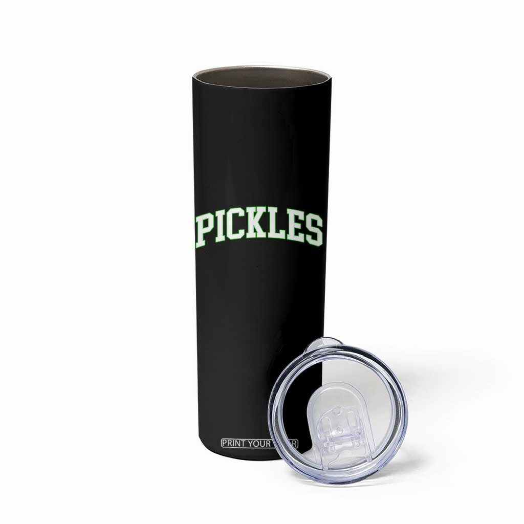 Vintage Pickle Skinny Tumbler Canning Season Pickle Lover Vintage Sports Style 80s 90s Gifts TS10 Print Your Wear