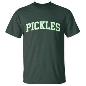 Vintage Pickle T Shirt Canning Season Pickle Lover Vintage Sports Style 80s 90s Gifts TS10 Dark Forest Green Print Your Wear