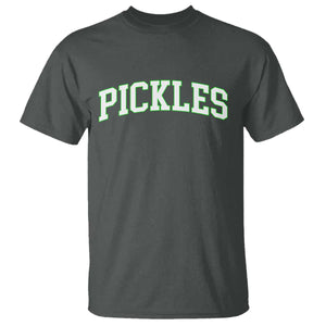 Vintage Pickle T Shirt Canning Season Pickle Lover Vintage Sports Style 80s 90s Gifts TS10 Dark Heather Print Your Wear