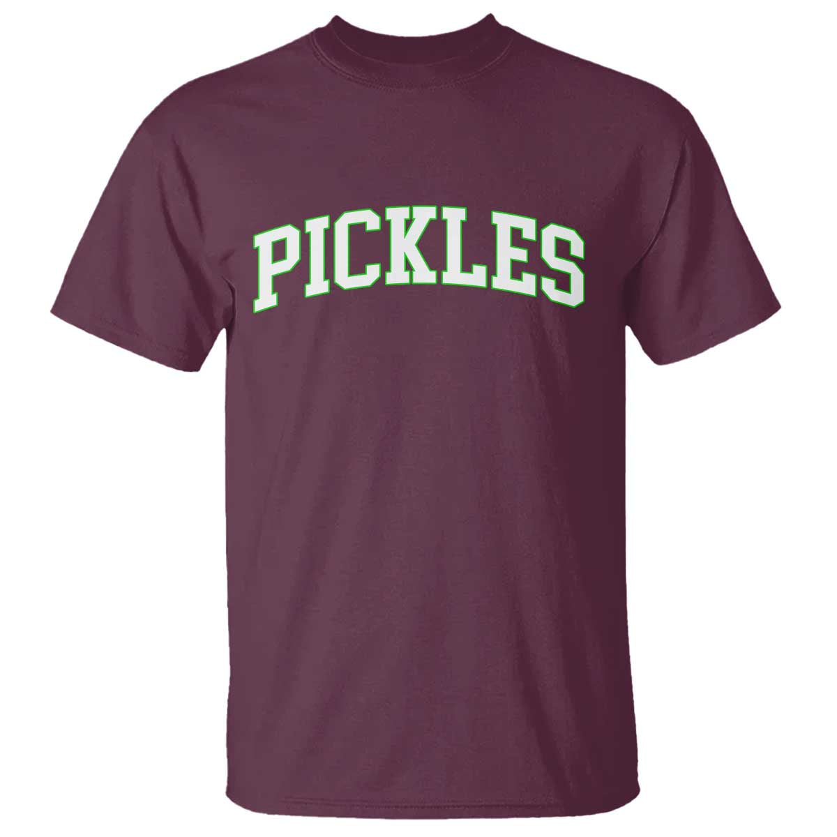 Vintage Pickle T Shirt Canning Season Pickle Lover Vintage Sports Style 80s 90s Gifts TS10 Maroon Print Your Wear
