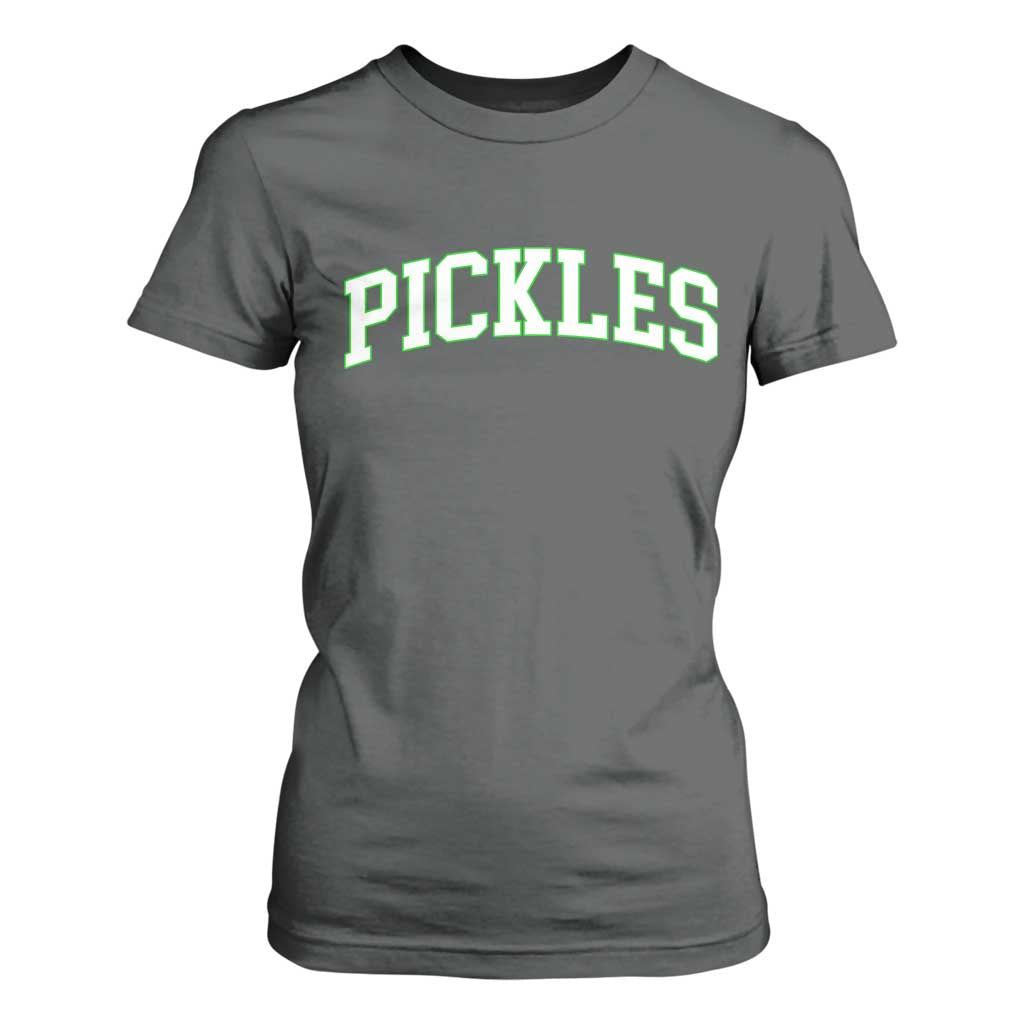Vintage Pickle T Shirt For Women Canning Season Pickle Lover Vintage Sports Style 80s 90s Gifts TS10 Dark Heather Print Your Wear