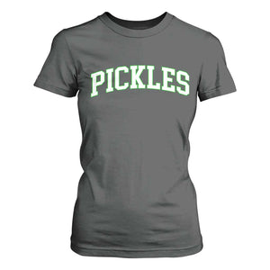 Vintage Pickle T Shirt For Women Canning Season Pickle Lover Vintage Sports Style 80s 90s Gifts TS10 Dark Heather Print Your Wear