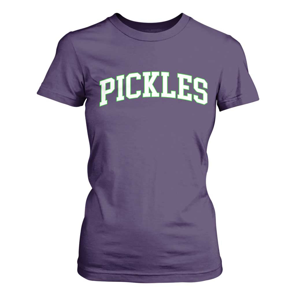 Vintage Pickle T Shirt For Women Canning Season Pickle Lover Vintage Sports Style 80s 90s Gifts TS10 Purple Print Your Wear