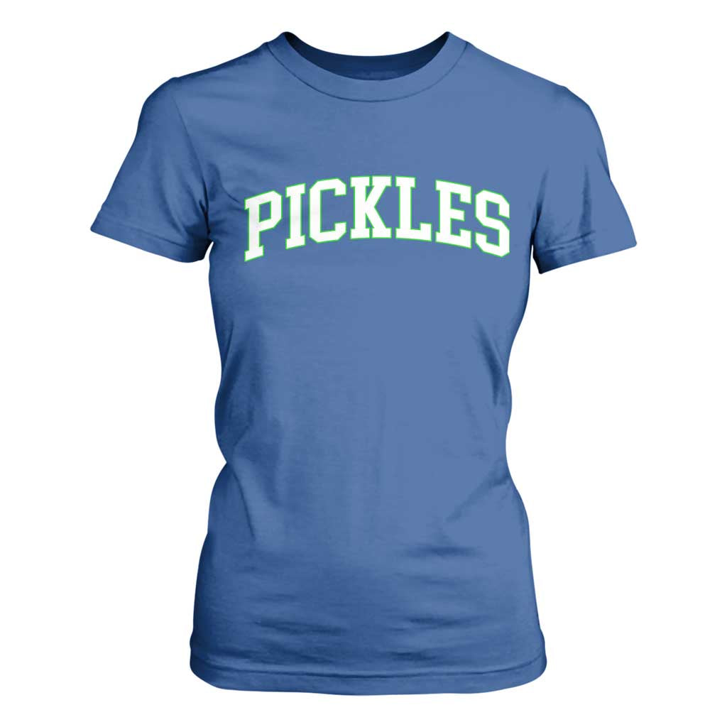 Vintage Pickle T Shirt For Women Canning Season Pickle Lover Vintage Sports Style 80s 90s Gifts TS10 Royal Blue Print Your Wear