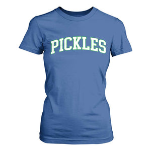 Vintage Pickle T Shirt For Women Canning Season Pickle Lover Vintage Sports Style 80s 90s Gifts TS10 Royal Blue Print Your Wear