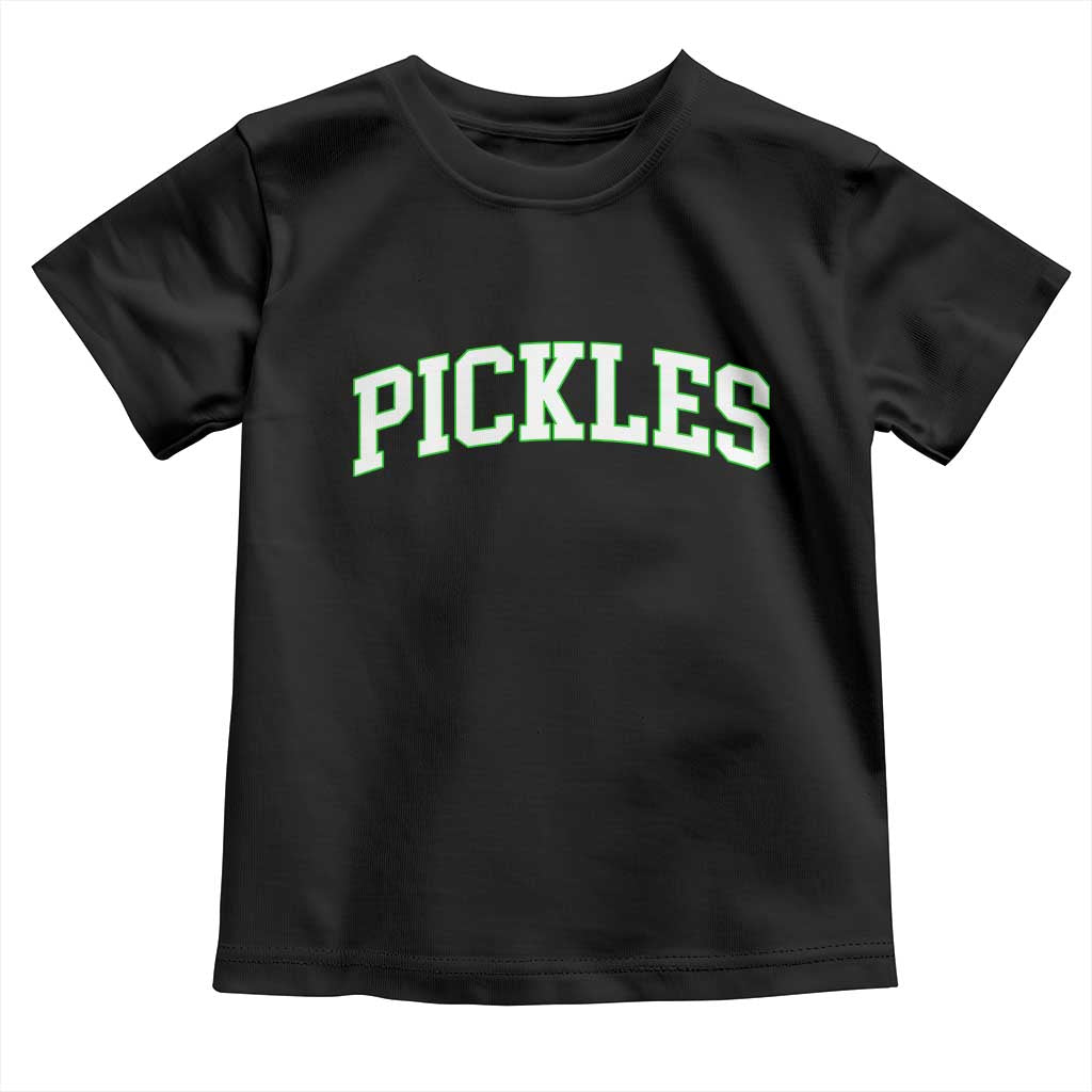 Vintage Pickle Toddler T Shirt Canning Season Pickle Lover Vintage Sports Style 80s 90s Gifts TS10 Black Print Your Wear