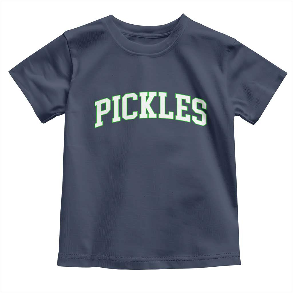 Vintage Pickle Toddler T Shirt Canning Season Pickle Lover Vintage Sports Style 80s 90s Gifts TS10 Navy Print Your Wear