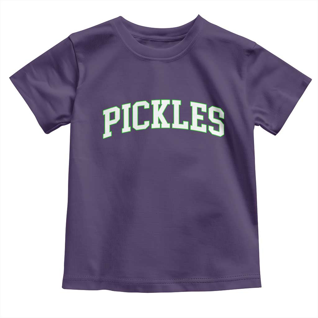 Vintage Pickle Toddler T Shirt Canning Season Pickle Lover Vintage Sports Style 80s 90s Gifts TS10 Purple Print Your Wear