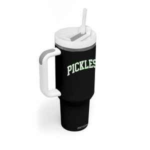 Vintage Pickle Tumbler With Handle Canning Season Pickle Lover Vintage Sports Style 80s 90s Gifts TS10 Print Your Wear