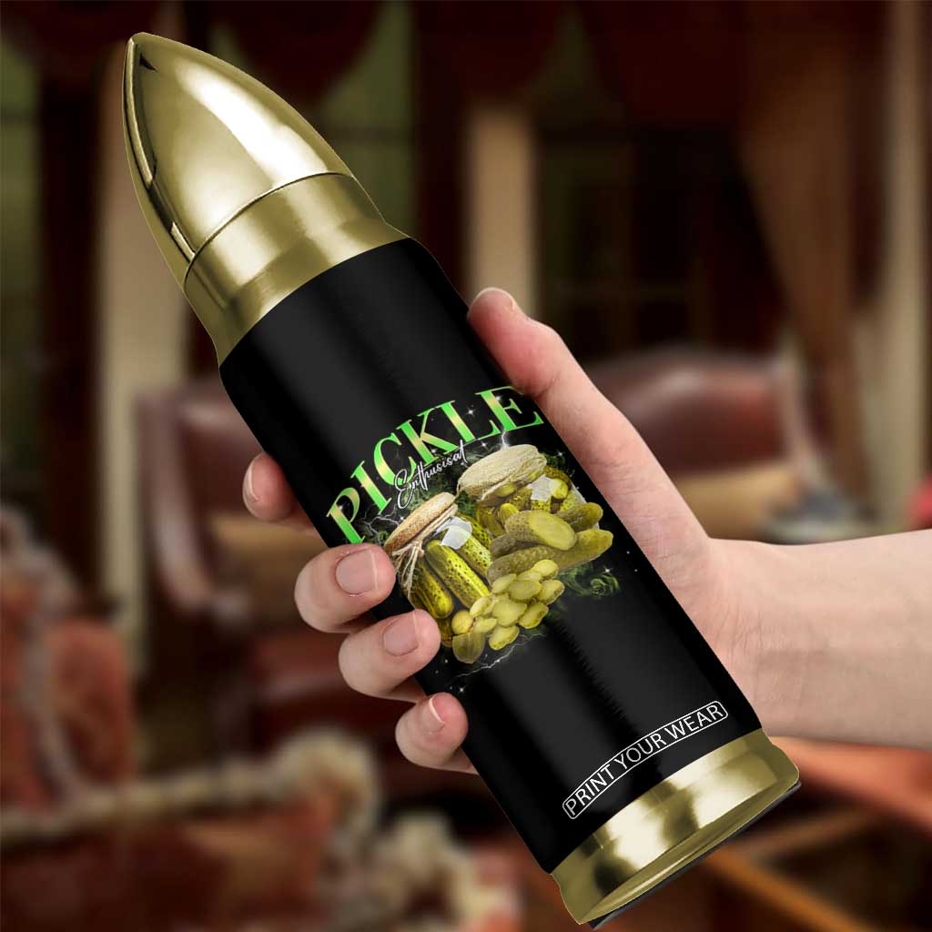 Pickle Lovers Bullet Tumbler Retro Pickle Enthusiast Vintage 90s Graphic TS10 Print Your Wear