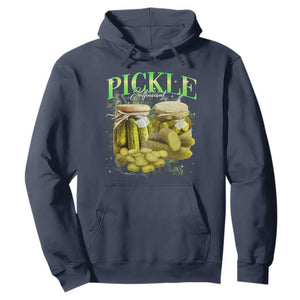 Pickle Lovers Hoodie Retro Pickle Enthusiast Vintage 90s Graphic TS10 Navy Print Your Wear