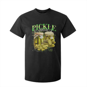 Pickle Lovers T Shirt For Kid Retro Pickle Enthusiast Vintage 90s Graphic TS10 Black Print Your Wear