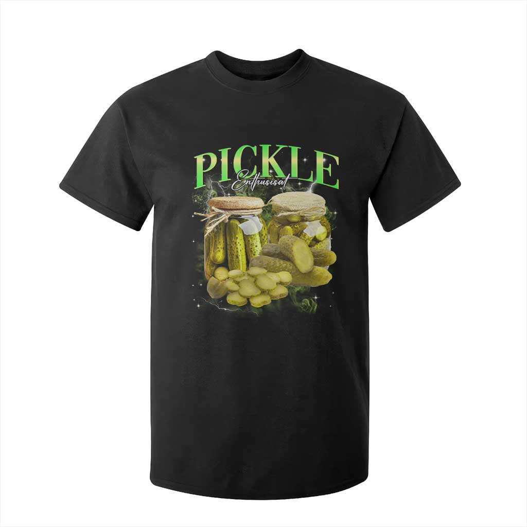 Pickle Lovers T Shirt For Kid Retro Pickle Enthusiast Vintage 90s Graphic TS10 Black Print Your Wear