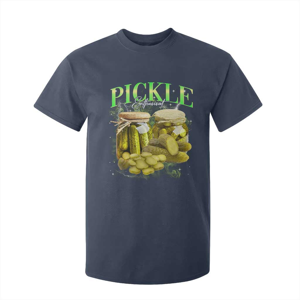 Pickle Lovers T Shirt For Kid Retro Pickle Enthusiast Vintage 90s Graphic TS10 Navy Print Your Wear