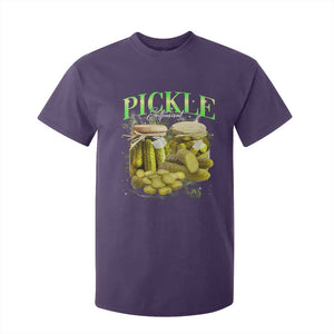 Pickle Lovers T Shirt For Kid Retro Pickle Enthusiast Vintage 90s Graphic TS10 Purple Print Your Wear