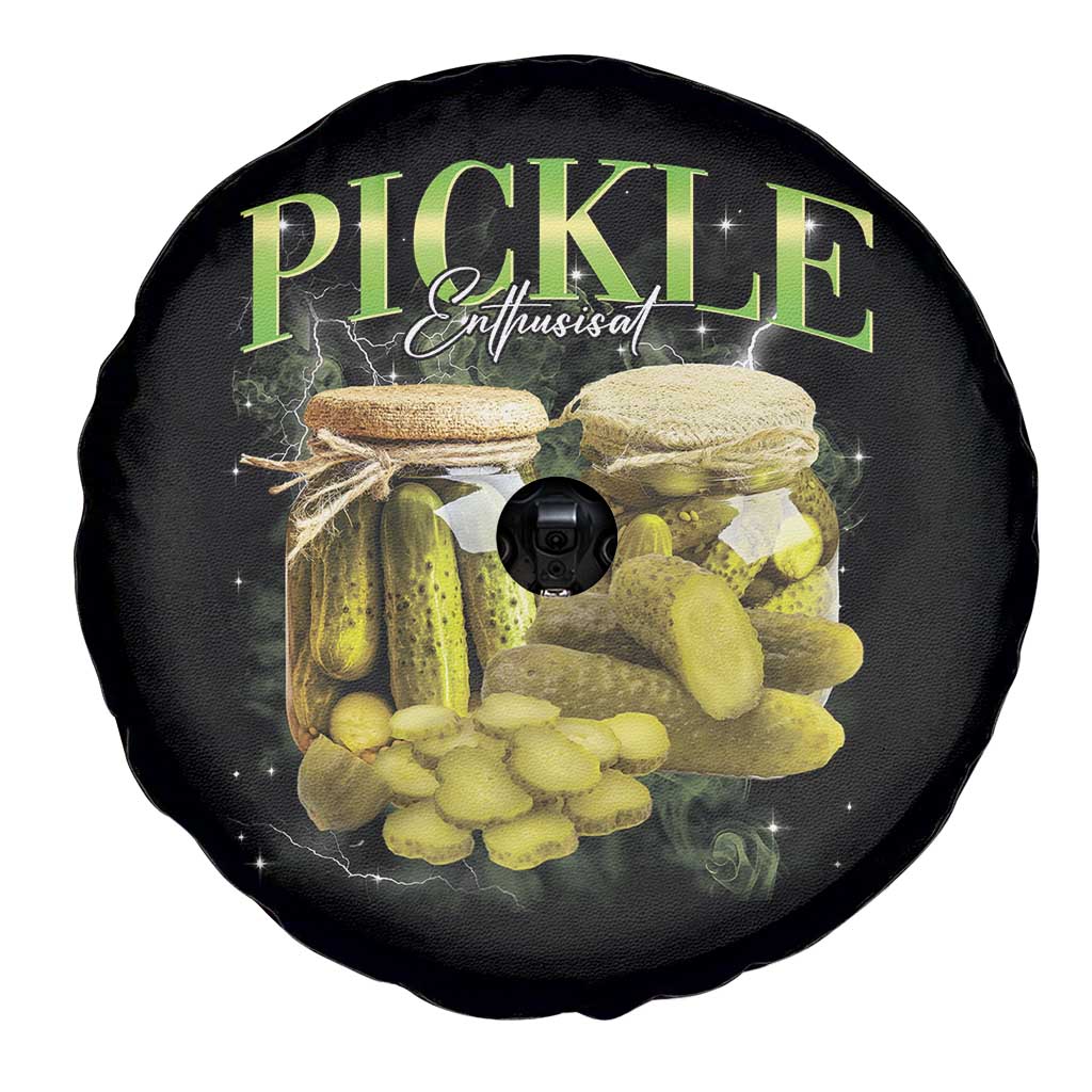 Pickle Lovers Spare Tire Cover Retro Pickle Enthusiast Vintage 90s Graphic TS10 Print Your Wear