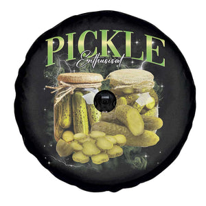 Pickle Lovers Spare Tire Cover Retro Pickle Enthusiast Vintage 90s Graphic TS10 Print Your Wear
