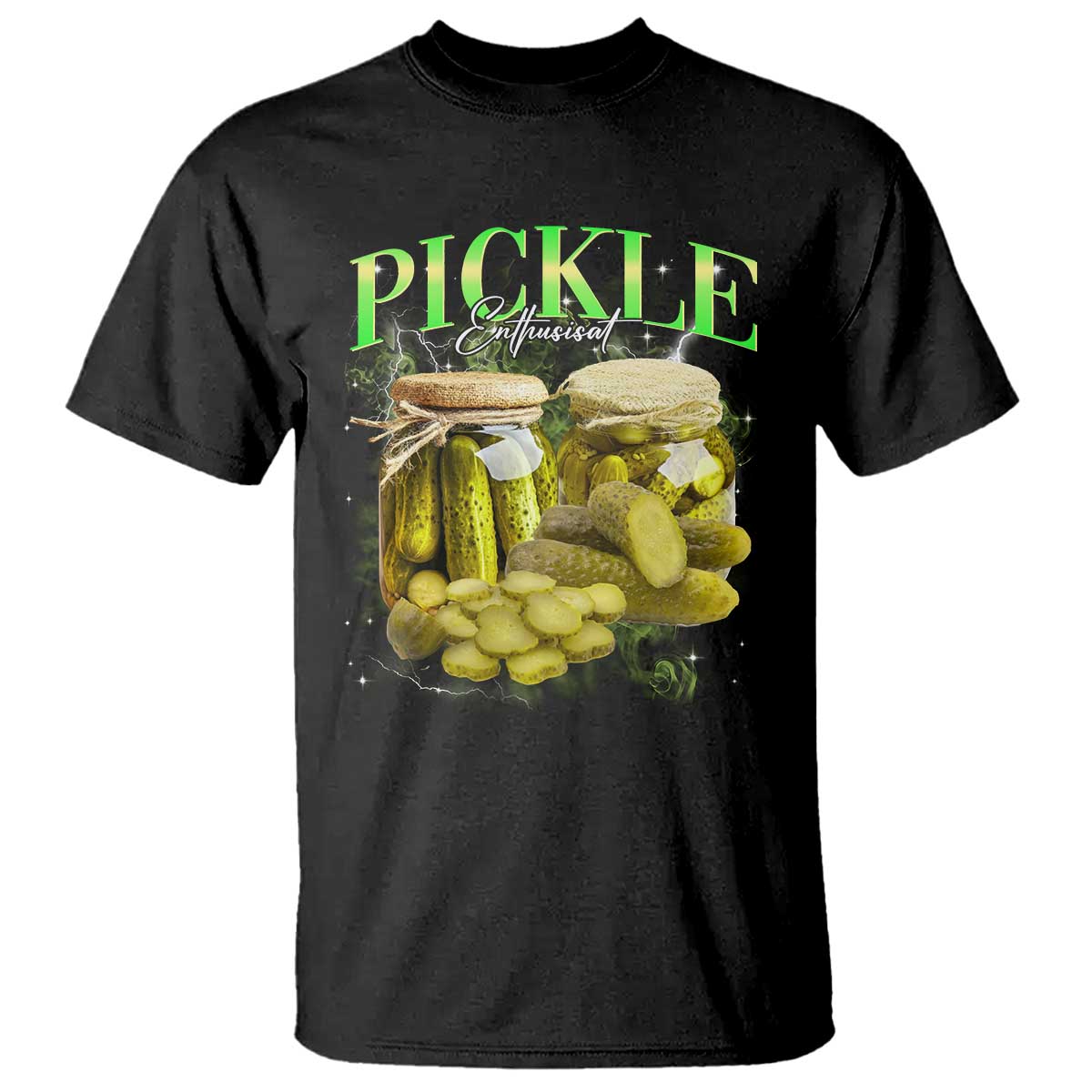 Pickle Lovers T Shirt Retro Pickle Enthusiast Vintage 90s Graphic TS10 Black Print Your Wear