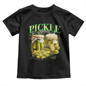 Pickle Lovers Toddler T Shirt Retro Pickle Enthusiast Vintage 90s Graphic TS10 Black Print Your Wear