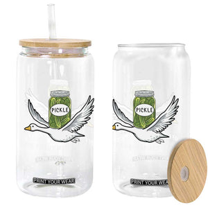 Silly Goose Pickle Lovers Glass Can Off To Buy More Pickles TS10 Print Your Wear