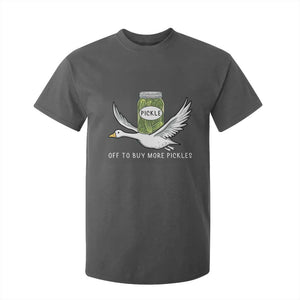 Silly Goose Pickle Lovers T Shirt For Kid Off To Buy More Pickles TS10 Dark Heather Print Your Wear