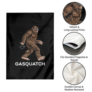 Funny Bigfoot Garden Flag Gasquatch Gassy Sasquatch Fart Meme TS10 Print Your Wear