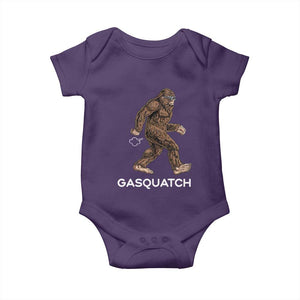 Funny Bigfoot Baby Onesie Gasquatch Gassy Sasquatch Fart Meme TS10 Purple Print Your Wear