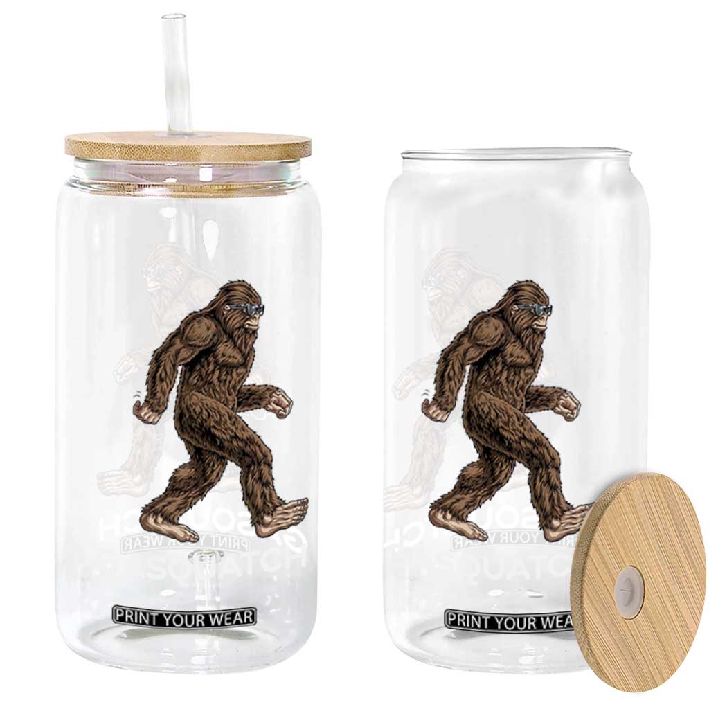 Funny Bigfoot Glass Can Gasquatch Gassy Sasquatch Fart Meme TS10 Print Your Wear