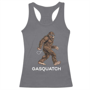 Funny Bigfoot Racerback Tank Top Gasquatch Gassy Sasquatch Fart Meme TS10 Charcoal Print Your Wear