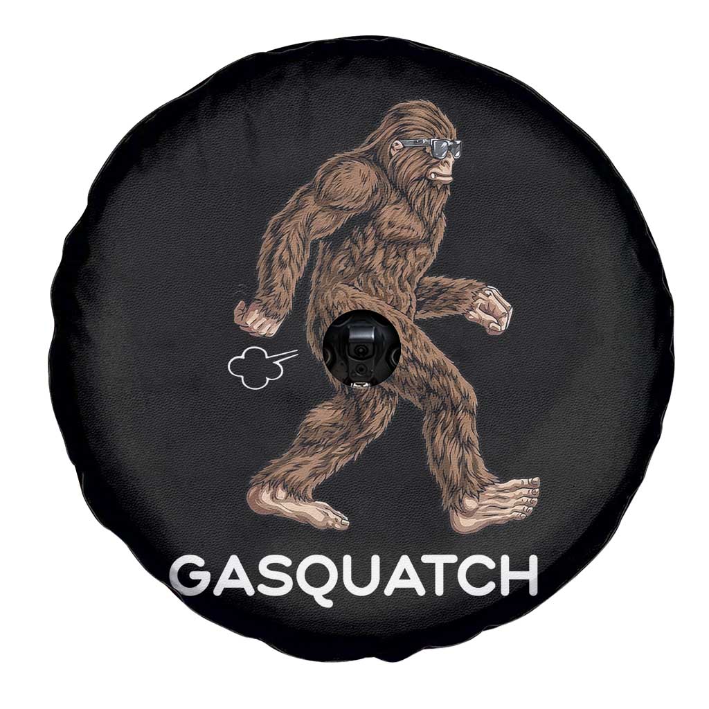 Funny Bigfoot Spare Tire Cover Gasquatch Gassy Sasquatch Fart Meme TS10 Print Your Wear