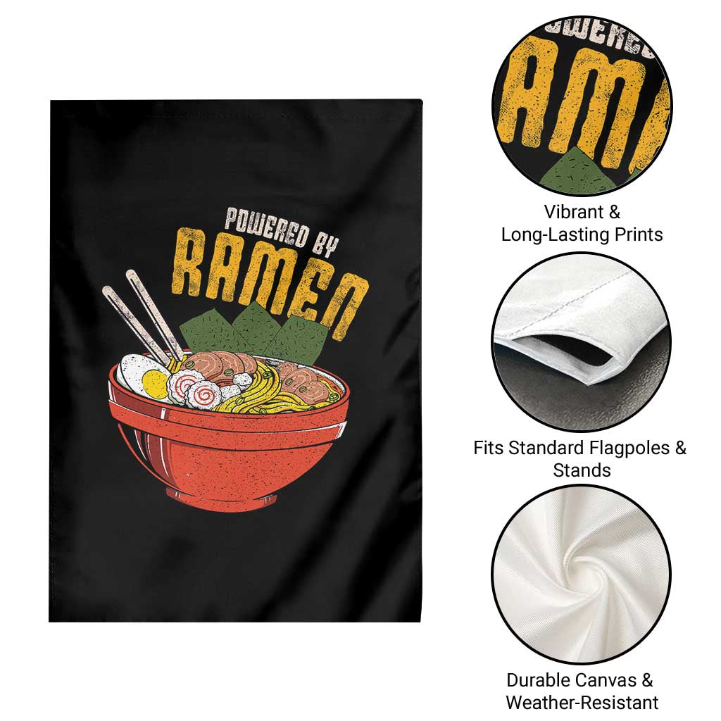 Powered by Ramen Garden Flag Japanese Love Anime Noodles TS10 Print Your Wear