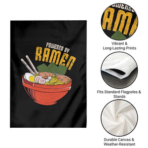 Powered by Ramen Garden Flag Japanese Love Anime Noodles TS10 Print Your Wear