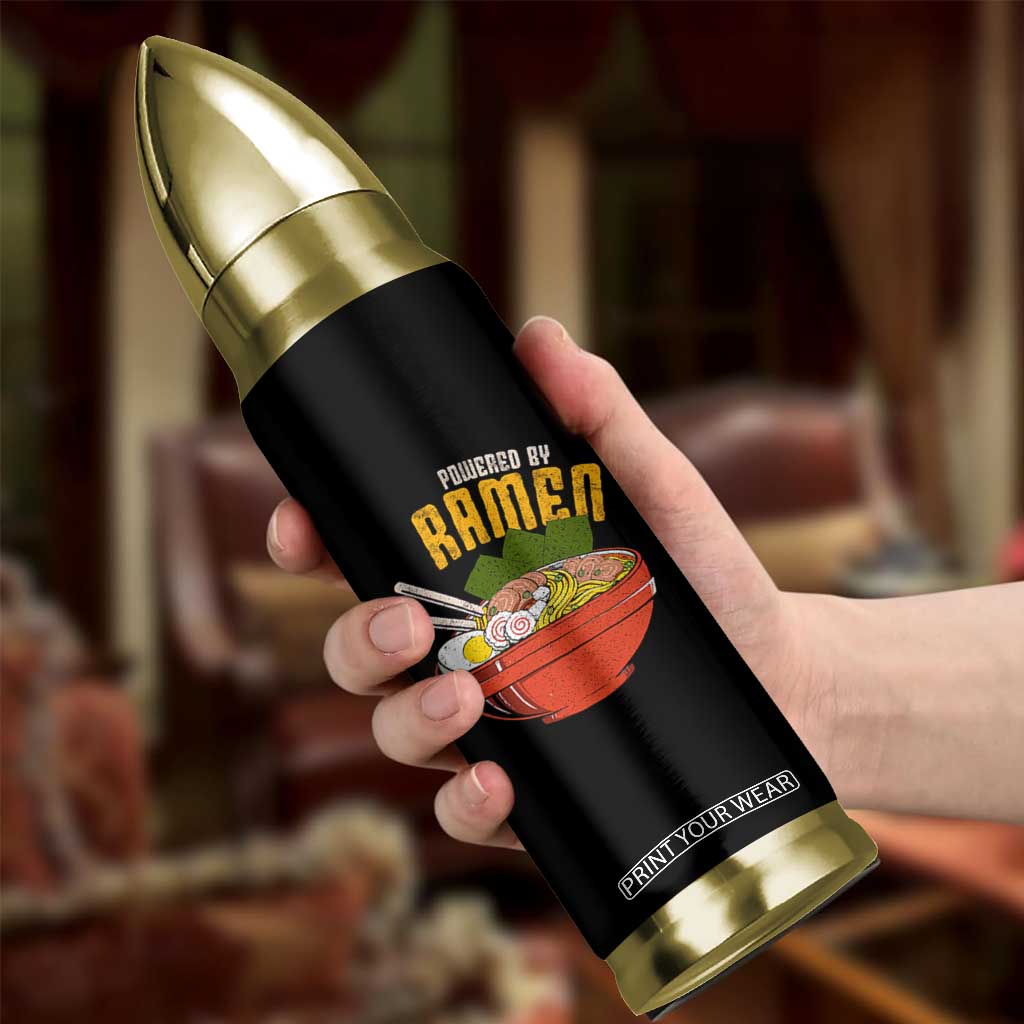Powered by Ramen Bullet Tumbler Japanese Love Anime Noodles TS10 Print Your Wear