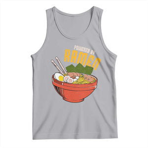Powered by Ramen Tank Top Japanese Love Anime Noodles TS10 Athletic Heather Print Your Wear