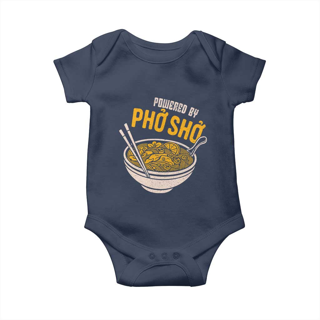 Vietnamese Pho Baby Onesie Funny Vietnam Foodie Food Humor TS10 Navy Print Your Wear