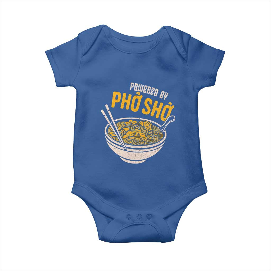 Vietnamese Pho Baby Onesie Funny Vietnam Foodie Food Humor TS10 Royal Blue Print Your Wear