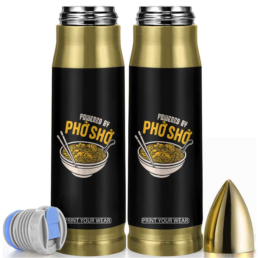 Vietnamese Pho Bullet Tumbler Funny Vietnam Foodie Food Humor TS10 Black Print Your Wear