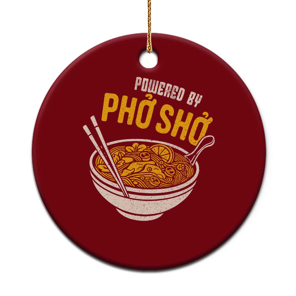 Vietnamese Pho Ceramic Ornament Funny Vietnam Foodie Food Humor TS10 1pc Red Print Your Wear