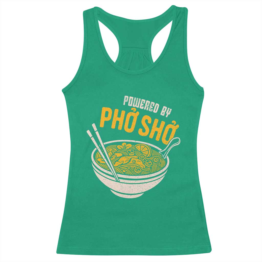 Vietnamese Pho Racerback Tank Top Funny Vietnam Foodie Food Humor TS10 Irish Green Print Your Wear