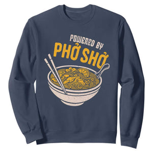 Vietnamese Pho Sweatshirt Funny Vietnam Foodie Food Humor TS10 Navy Print Your Wear