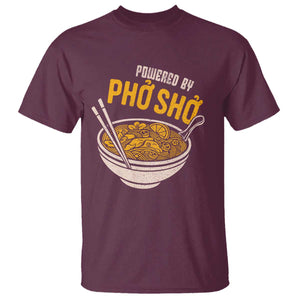 Vietnamese Pho T Shirt Funny Vietnam Foodie Food Humor TS10 Maroon Print Your Wear