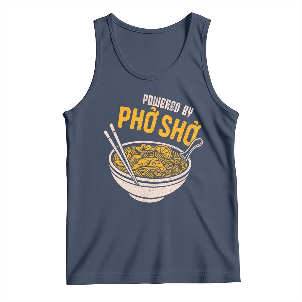 Vietnamese Pho Tank Top Funny Vietnam Foodie Food Humor TS10 Navy Print Your Wear