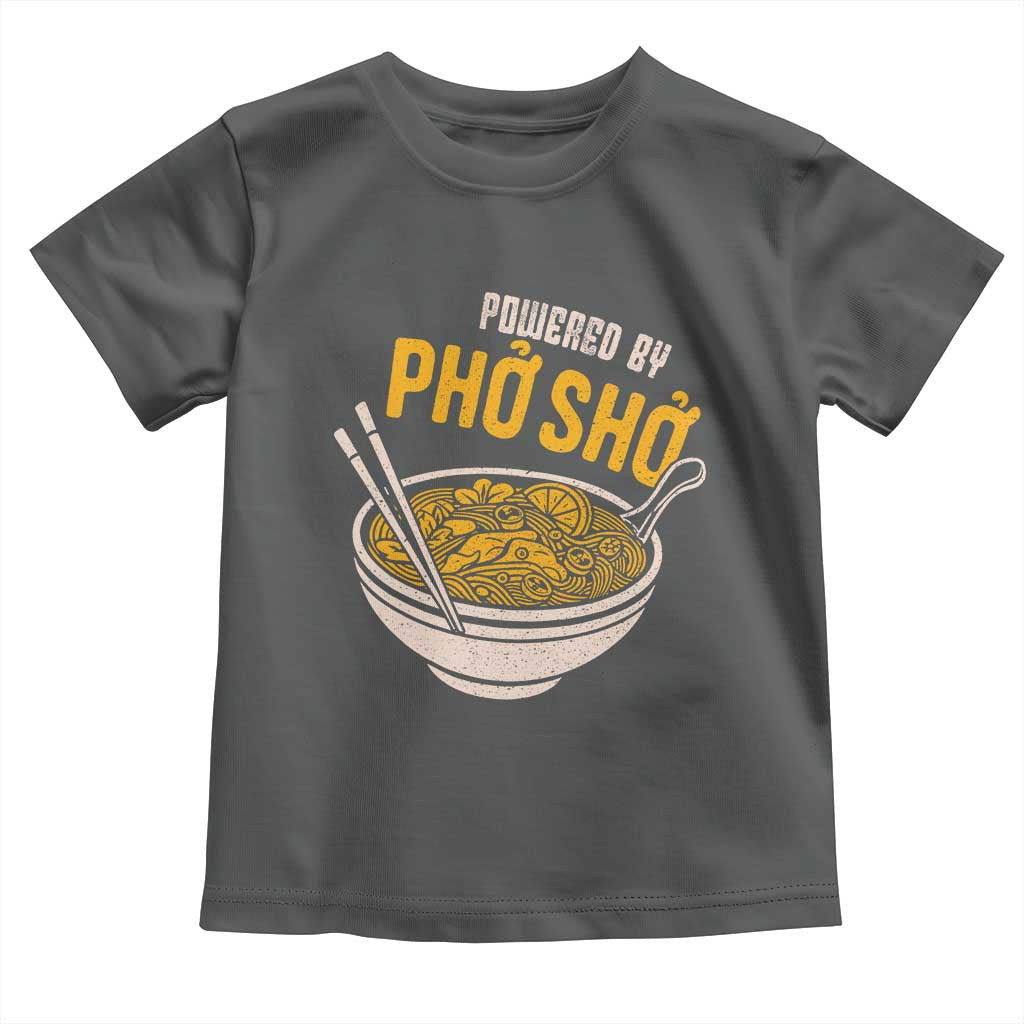 Vietnamese Pho Toddler T Shirt Funny Vietnam Foodie Food Humor TS10 Dark Heather Print Your Wear