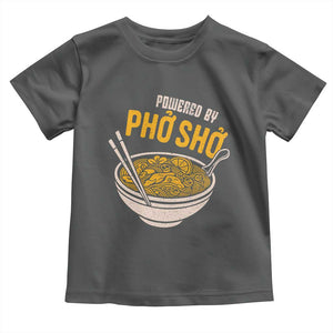 Vietnamese Pho Toddler T Shirt Funny Vietnam Foodie Food Humor TS10 Dark Heather Print Your Wear