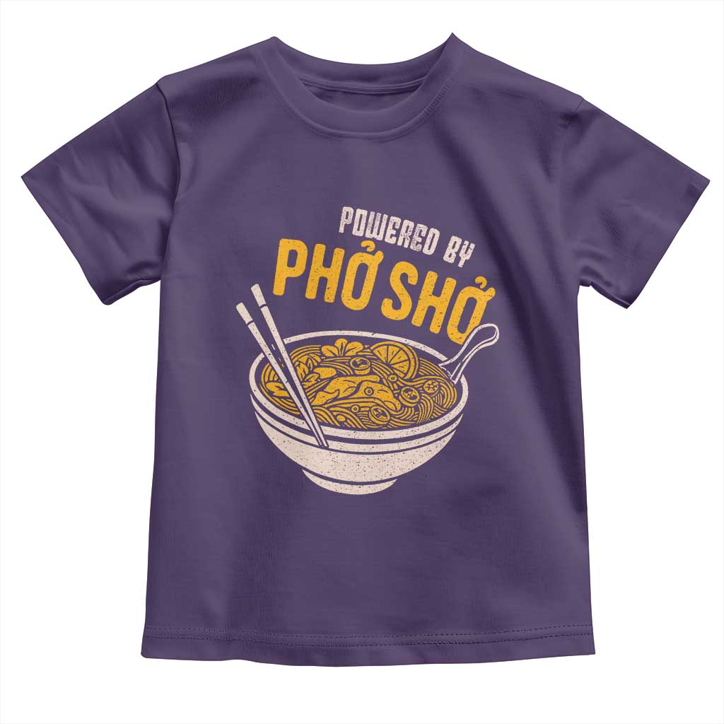 Vietnamese Pho Toddler T Shirt Funny Vietnam Foodie Food Humor TS10 Purple Print Your Wear