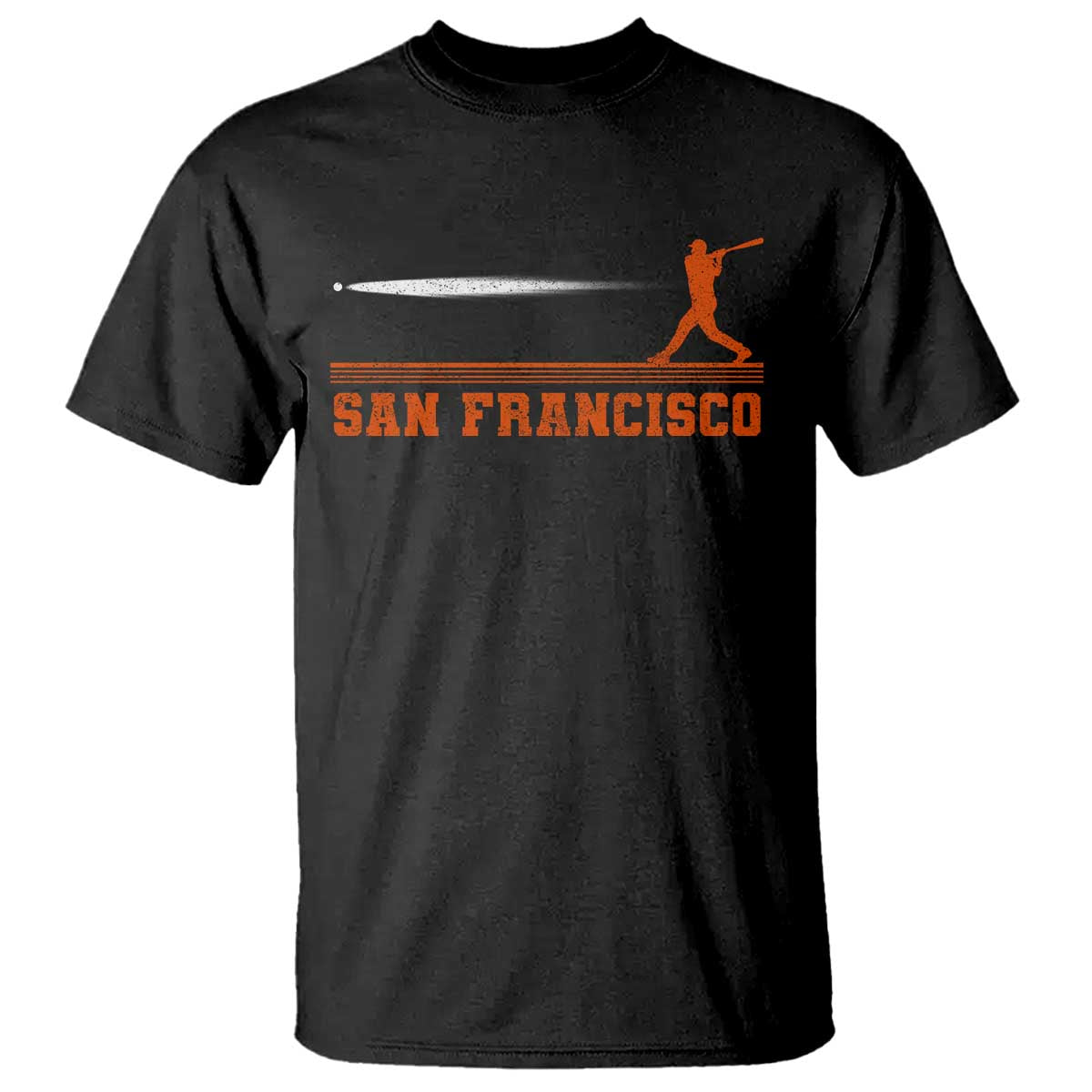 San Francisco Sport T Shirt SF Vintage Sports Baseball Players TS10 Black Print Your Wear